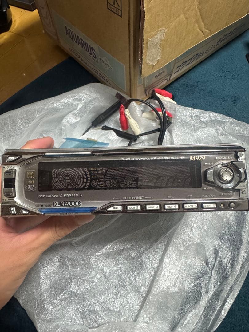 ラジオ・コンポ KENWOOD M929.D929.C929 Kenwood M929 D929 1DIN CD MD Deck Player Set Working | eBay