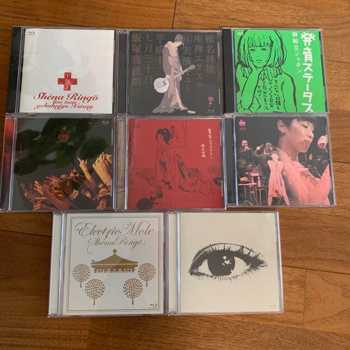 中古Blu-ray8枚組□椎名林檎LiVE BOX 限定生産