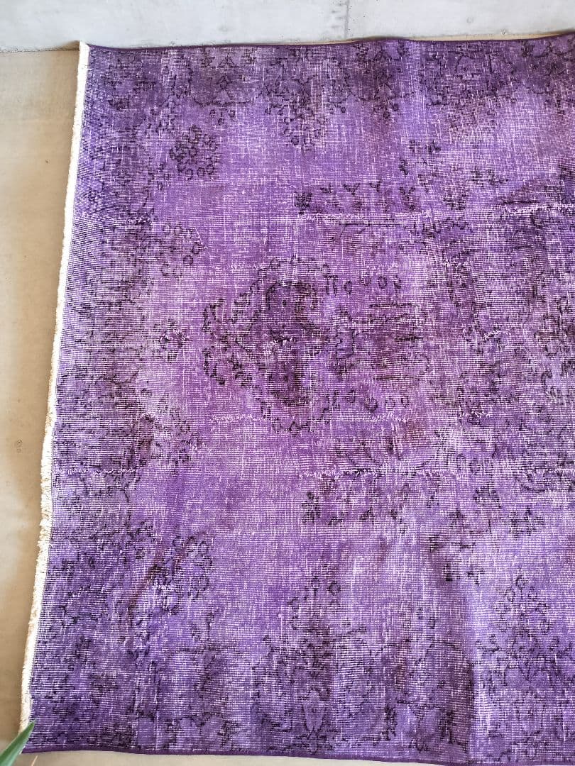 【D.Rin】大判/パープルのオーバーダイ　　No.579