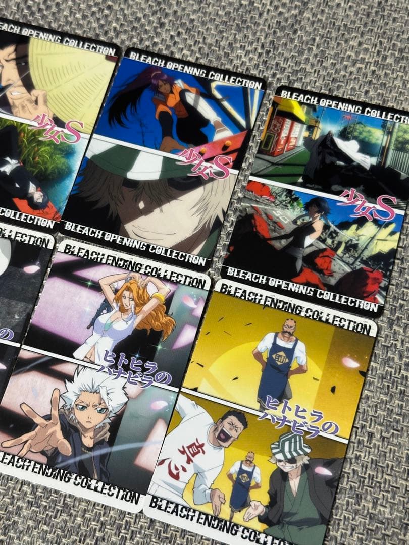 BLEACH❁クリアカードコレクション❁オープニングコレクション12枚