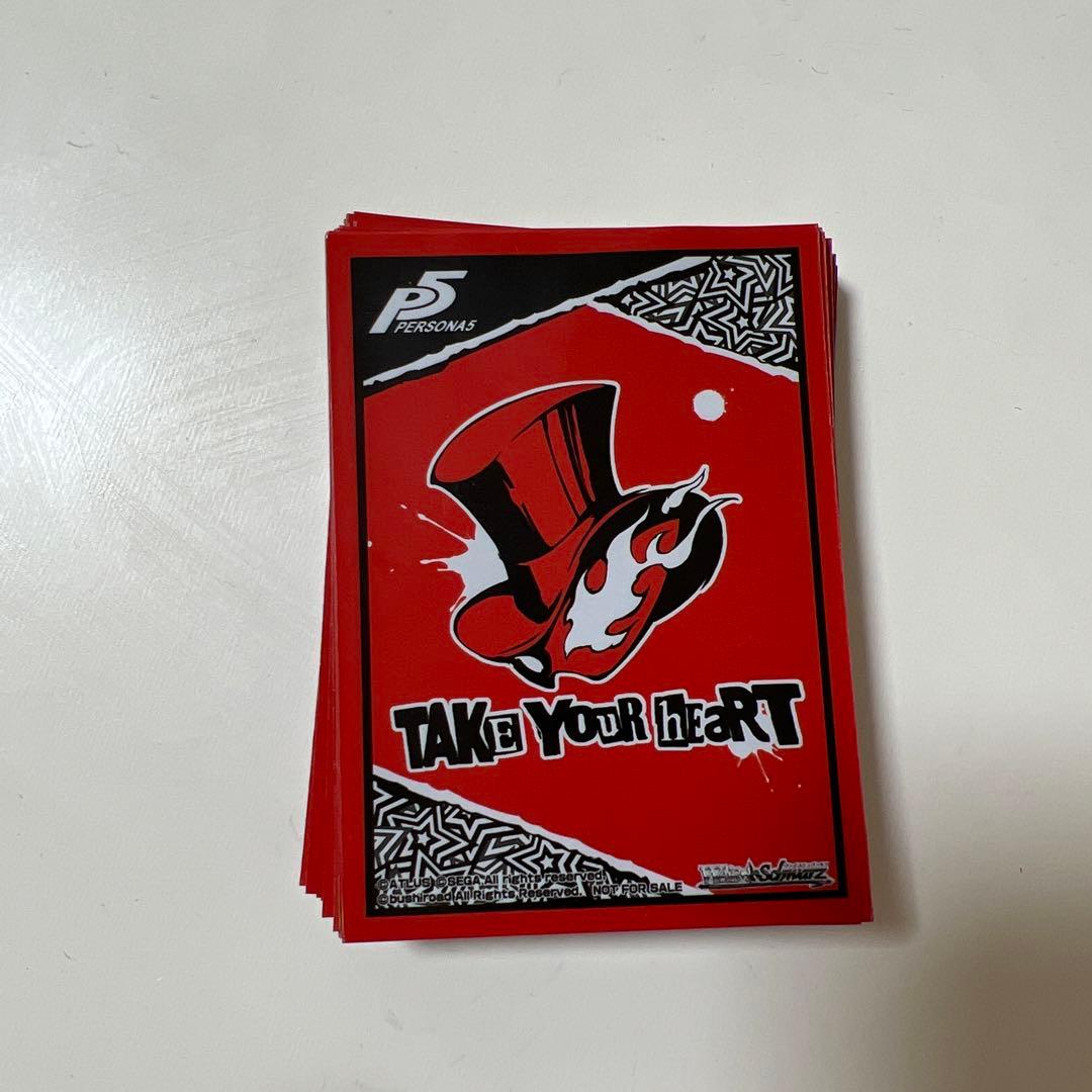 ペルソナ5 予告状スリーブ - メルカリ