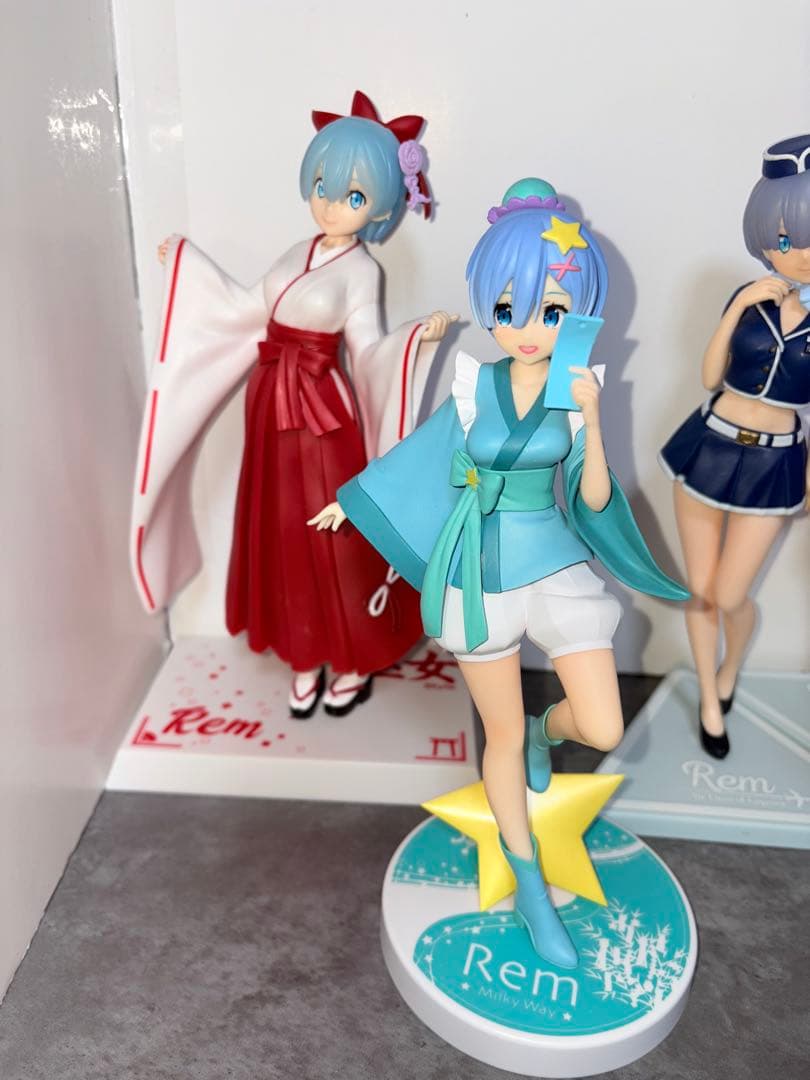 美少女 フィギュア まとめ売り Re:ゼロから始める異世界生活 レム ラム