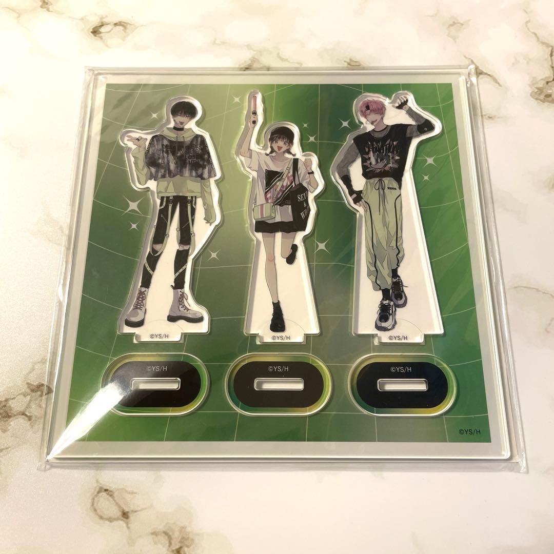 多聞くん今どっち！？ FACE展 アクリルスタンド うたげ&多聞&桜利 白泉社漫画商店｜【漫画商店】アクリルスタンドセット(師走ゆき/多聞く