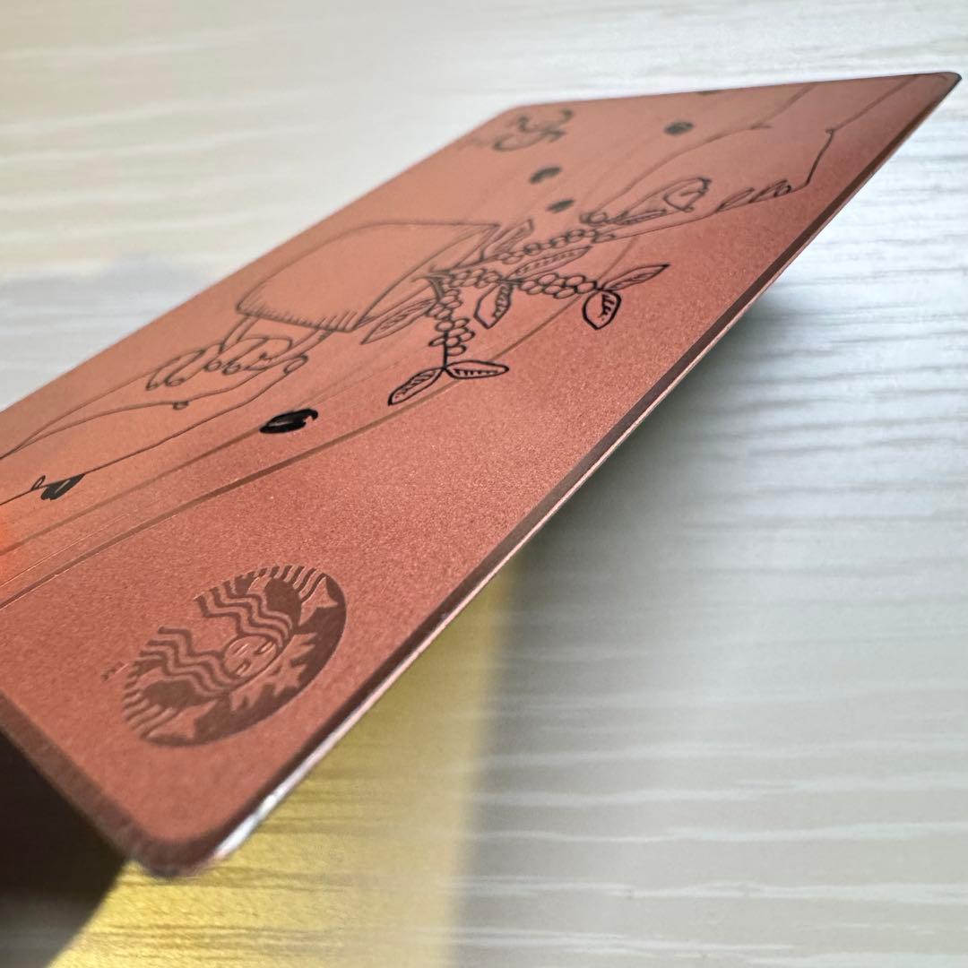 スターバックス25周年記念 メタルカード - メルカリ