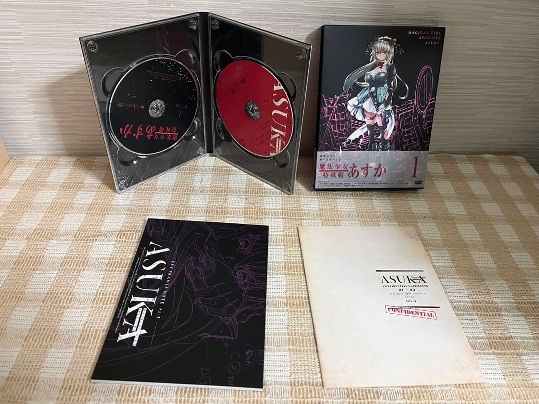 魔法少女特殊戦あすか　初回全4巻セット DVD