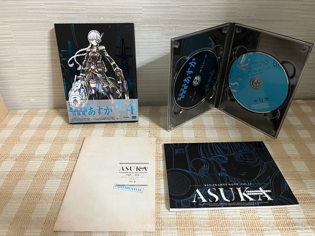 魔法少女特殊戦あすか　初回全4巻セット DVD