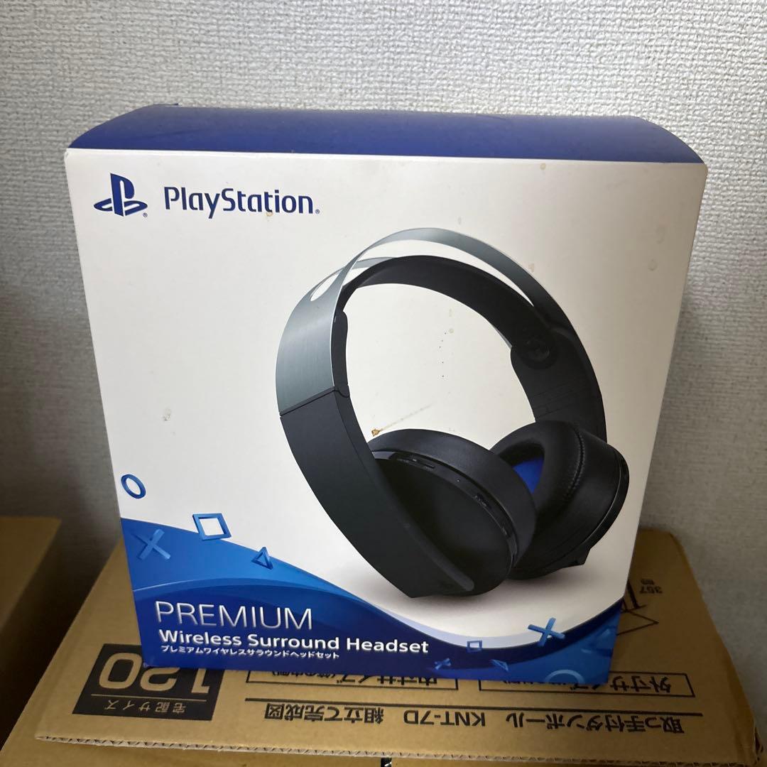 PlayStation プレミアムワイヤレスサラウンドヘッドセット - メルカリ