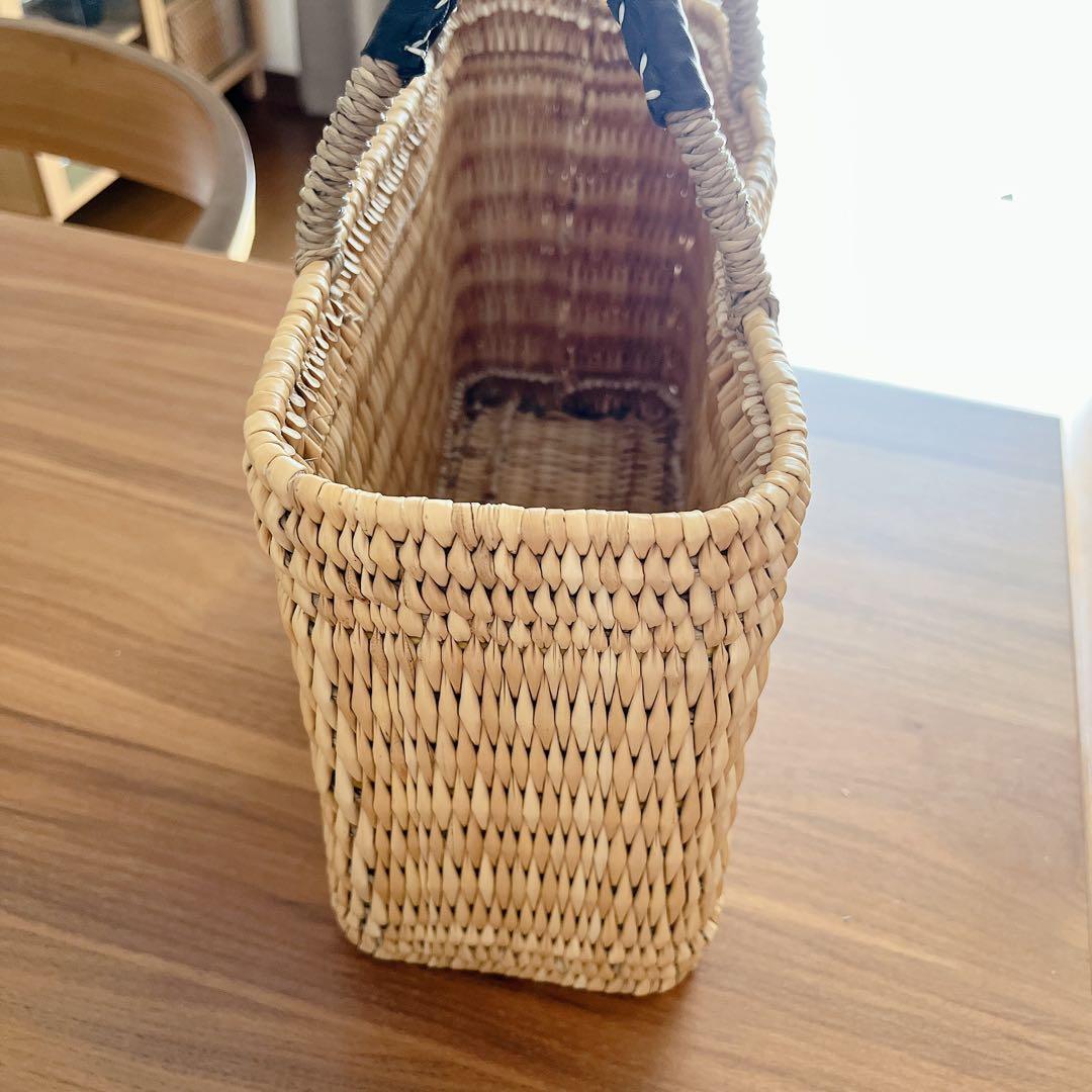 ワランワヤン カゴバッグ ミナペルホネンタンバリン バッグインバッグ