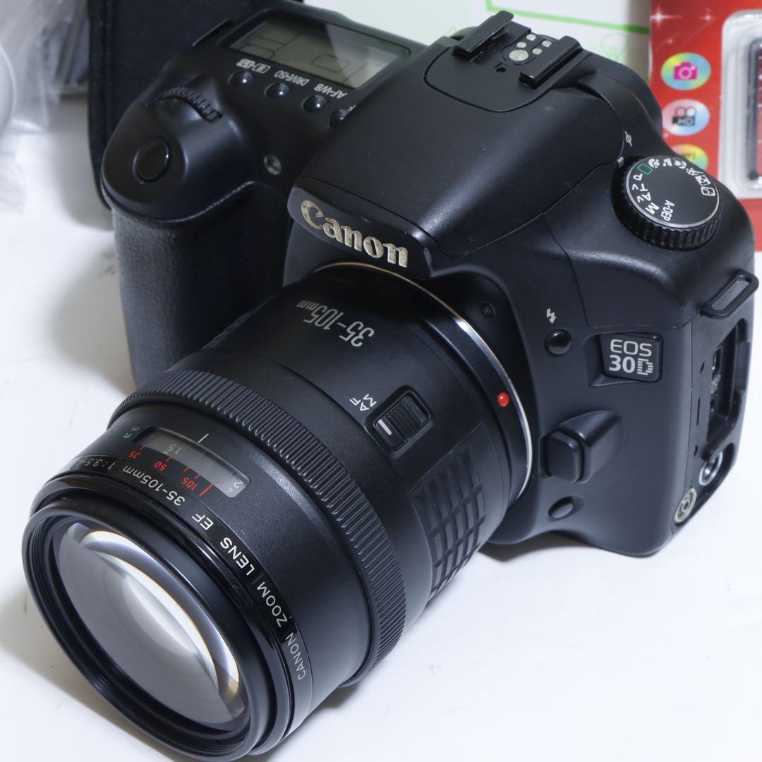 ☆スマホに送れる一眼レフ☆本格入門機!!⭐︎ キャノン EOS 30Dセット♫ Canon - ☆スマホに送れる一眼レフ☆本格入門機! キャノン EOS 30D