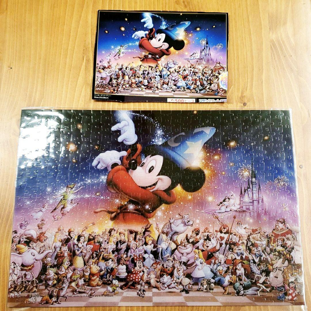 ディズニー ステンドアート パズル ミッキーズパーティー 500ピース