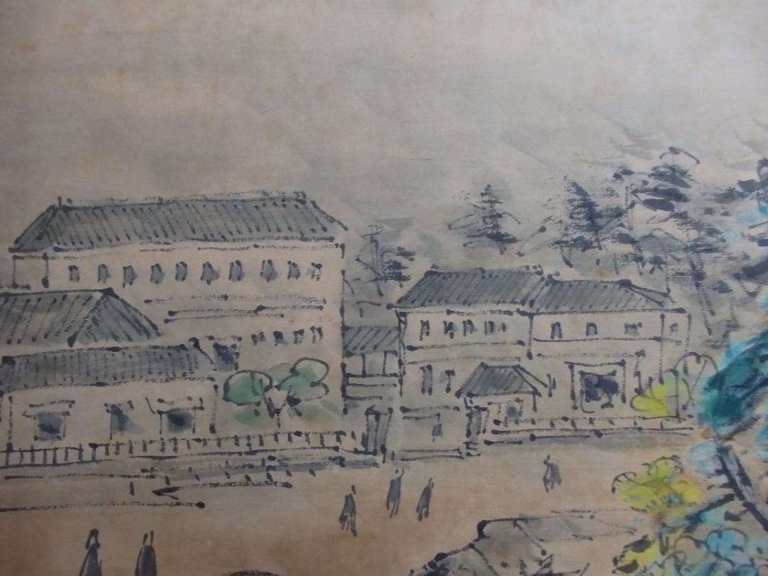 逸品 高橋五仙子『白山灘』明治大正昭和初期を描く新潟の風景画