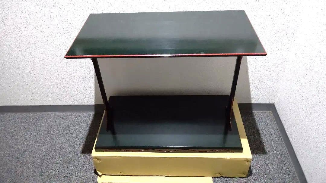 茶道具、及台子、宗旦好、青漆爪紅、ちか15番 及台子 青漆爪紅 宗旦好写【販売】-茶道具は京都しみず孔昌堂