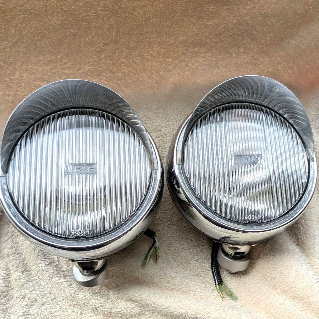 IPF　200Φ　フォグ　ランプ　クリアレンズ　ブラック　バイザー付き　 2個 IPF 200Φ フォグ ランプ クリアレンズ ブラック バイザー付き 2個