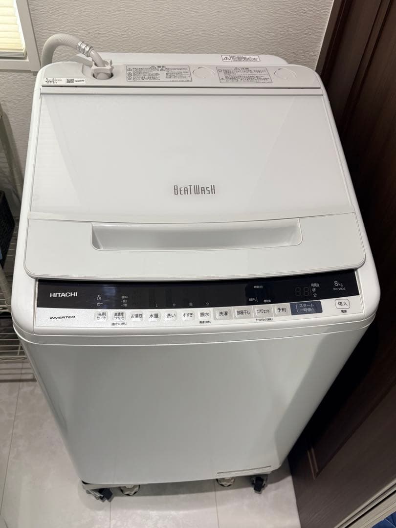 BW-V80E 8kg 縦型洗濯機 HITACHI 縦型洗濯機 BW-V80E 8kg