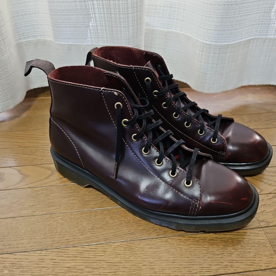 希少！　ドクターマーチン　モンキーブーツ　イングランド製　UK9 約28cm 希少！ドクターマーチン LES 7ホール モンキーブーツ UK9 イングランド