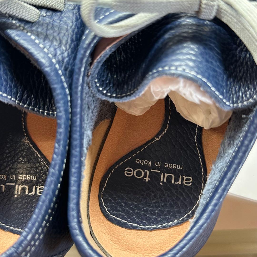 新品】arui_toe/アルイトウ/コンフォートレースアップモカシン/24.5