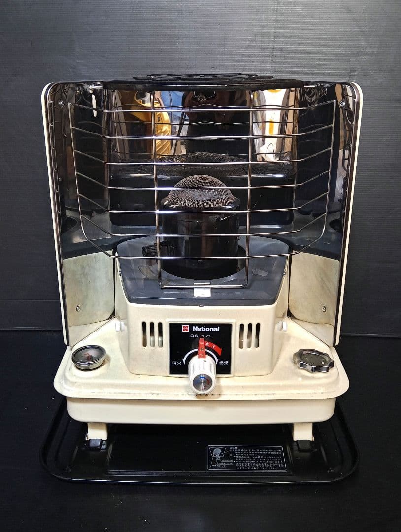 【美品】National 石油ストーブ OS-171 レトロスタイル Yahoo!オークション -「ナショナル 石油ストーブ」(家電、AV、カメラ
