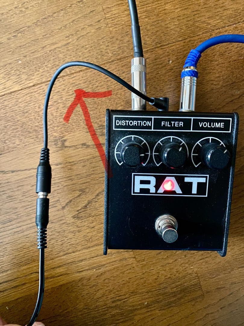 USAエフェクター 変換ケーブル コンバージョンケーブル RAT・DOD用