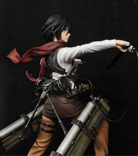 進撃の巨人 ミカサ 立体機動装置 ガレージキット フィギュア - メルカリ