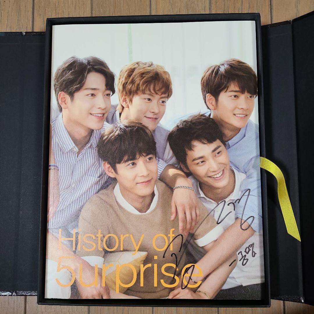 History of 5urprise 写真集 コンミョン サイン入り