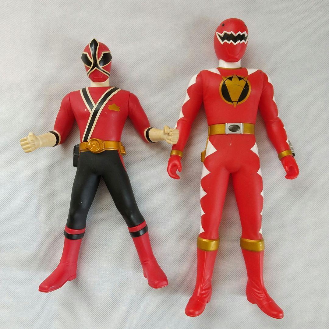 スーパー戦隊 ソフビ フィギュア まとめ売り - メルカリ