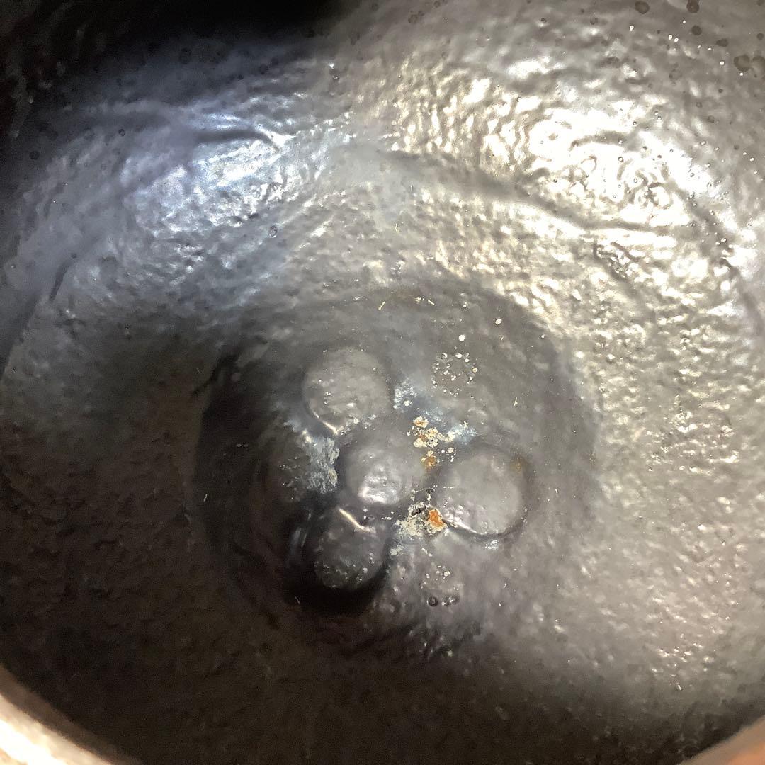 唐松地文 肩衝釜 釜師 佐藤清光 茶道具 送料無料 - メルカリ