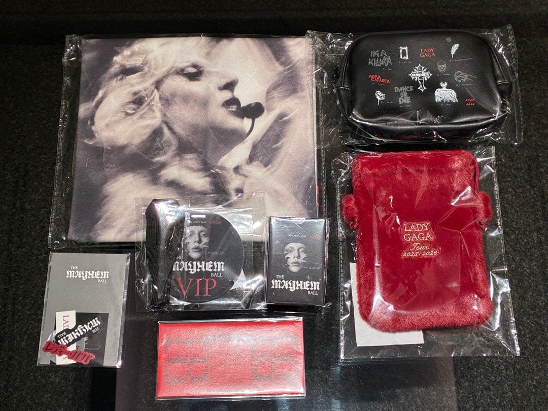 Lady Gaga VIP GOLDグッズセット LADY GAGA VIP GOLD グッズ フルセット ゴールド ガガ - メルカリ
