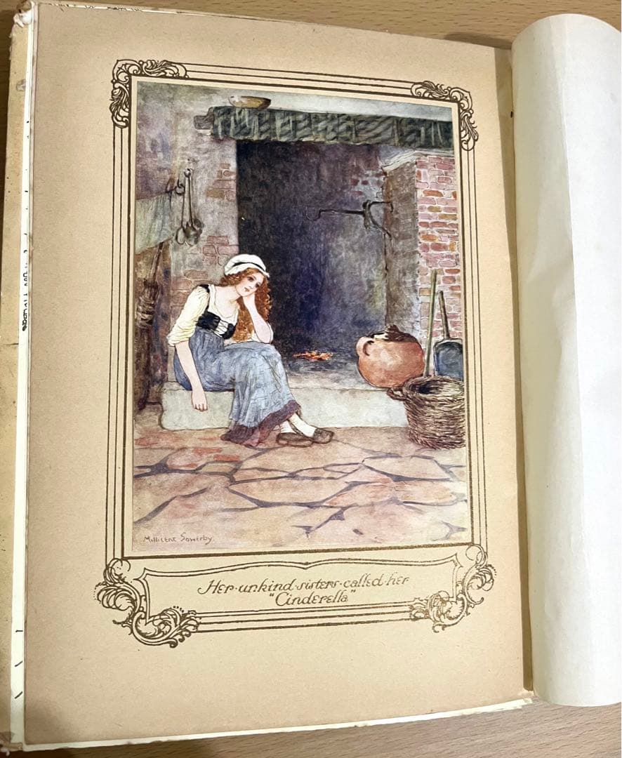 NO210 レア 超希少 アンティーク 古書 洋書 絵本 グリム童話