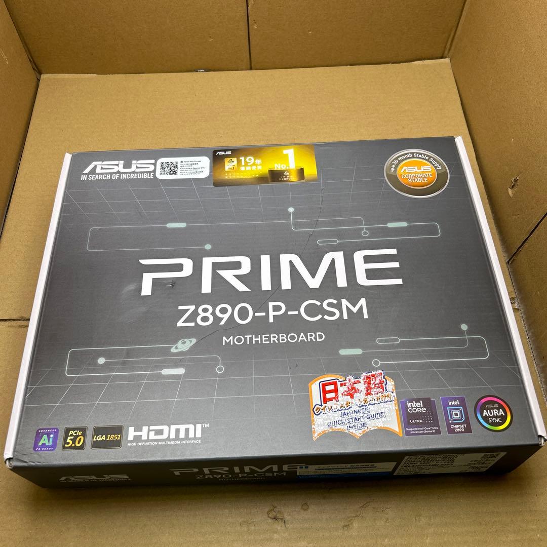 マザーボード ASUS PRIME Z890-P-CSM PRIME Z890-P WIFI｜Motherboards｜ASUS USA