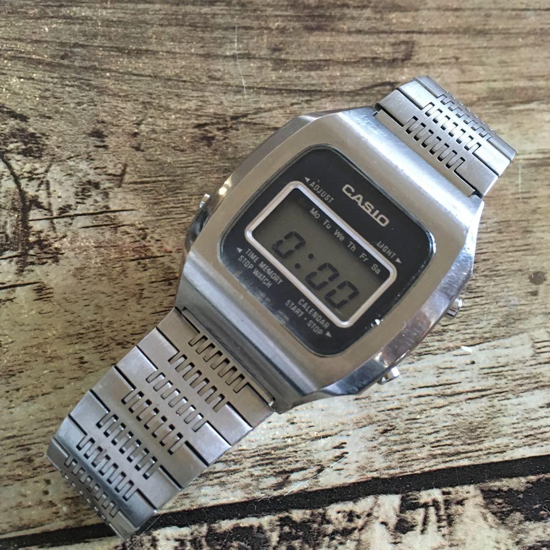 レア◇中古動品◇S-15◇カシオ カシオトロン 70年代オリジナル◇クロノ