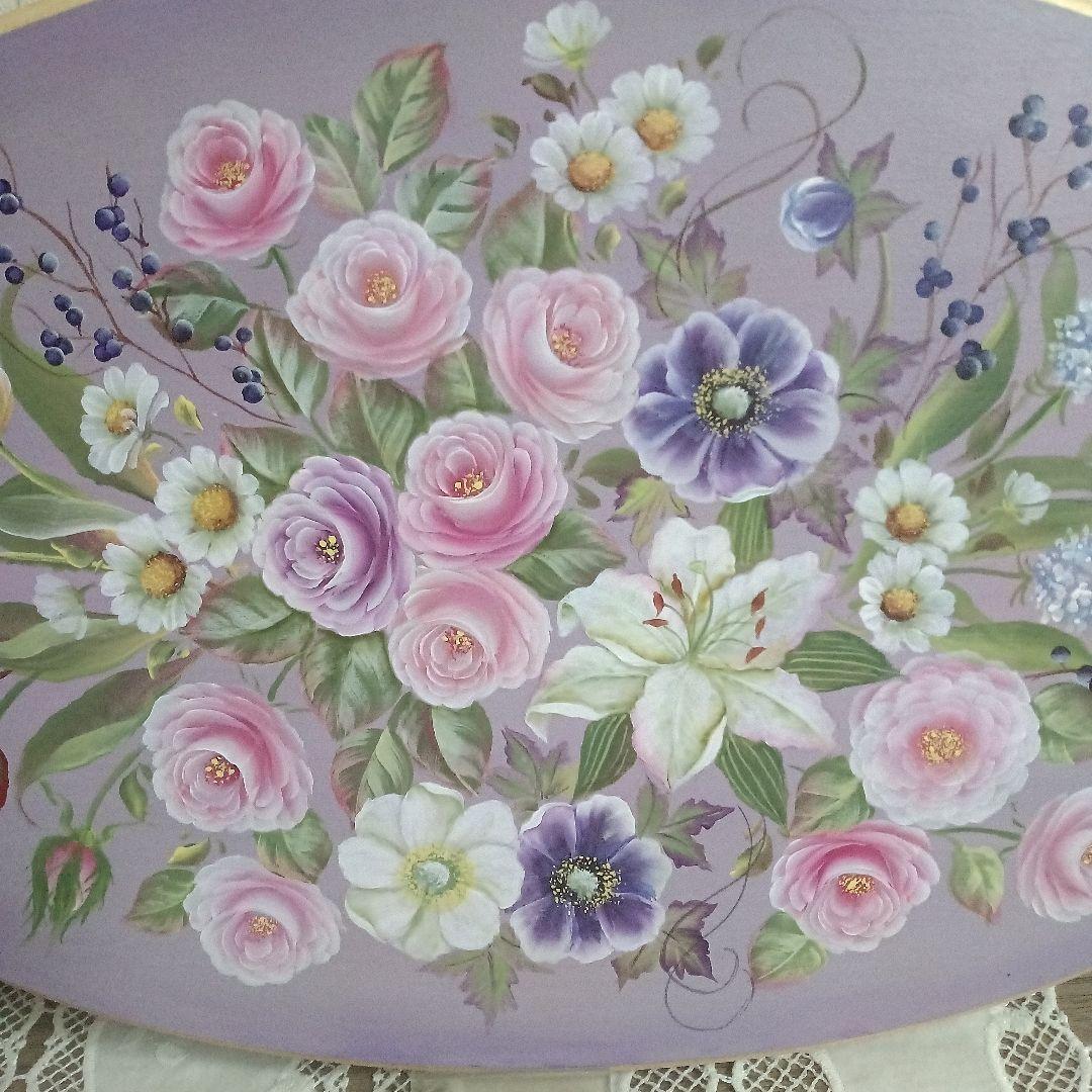 トールペイント作品百花繚乱2025-1