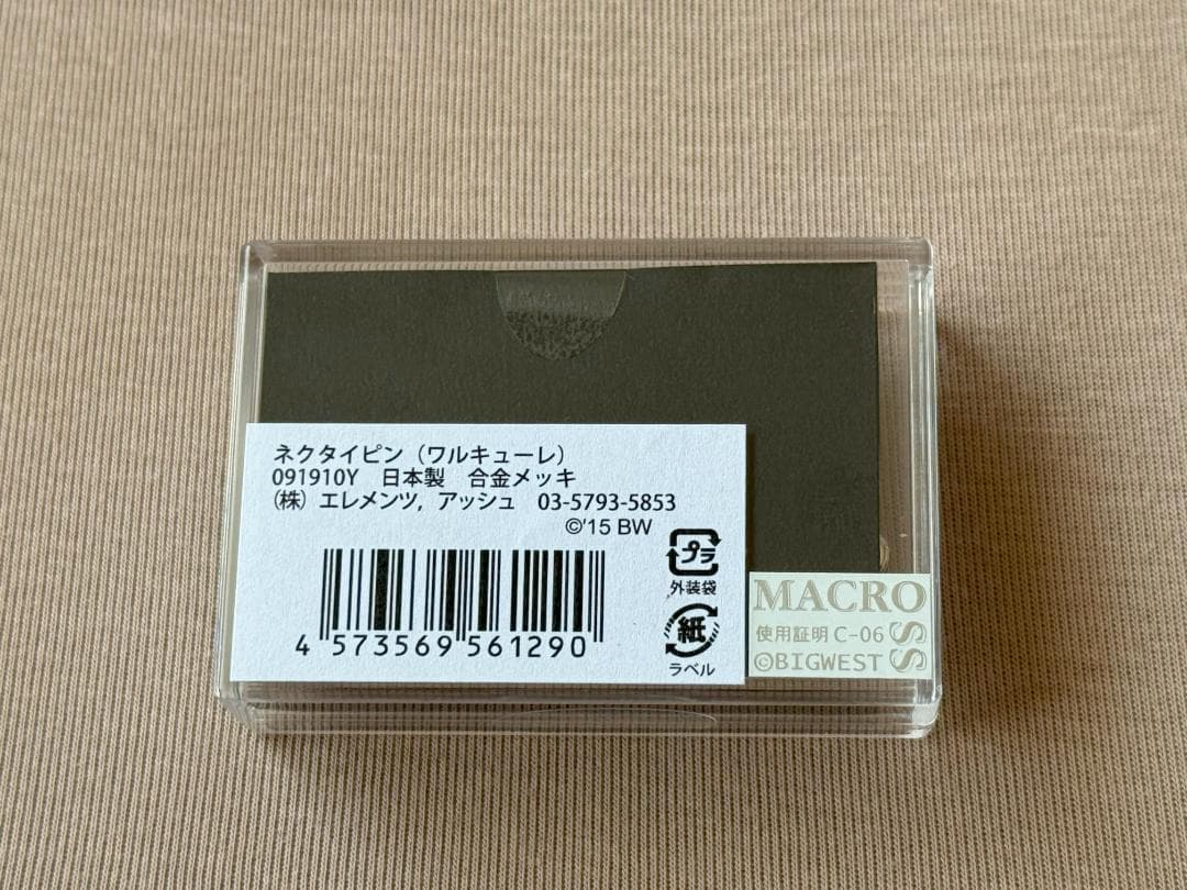 オシャレマクロス10 マクロスΔ ワルキューレ ネクタイピン - メルカリ