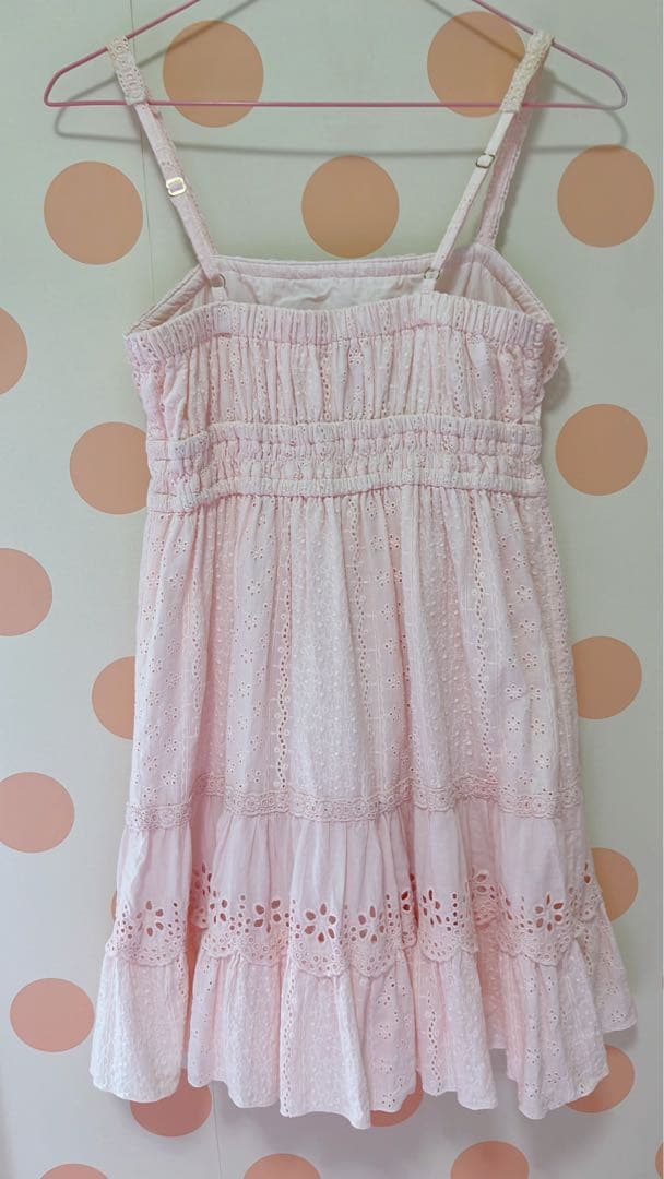 V*V様 平成00's リズリサ コットンフラワーレースキャミ 平成ギャル