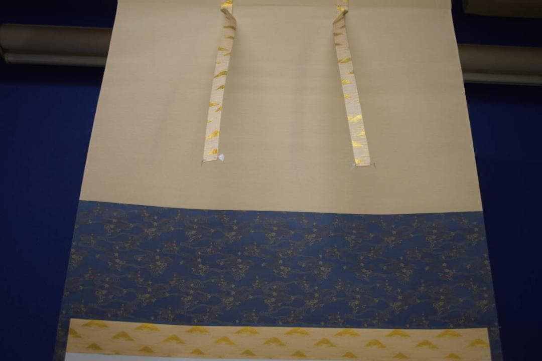 真作/長島涛逸/長島濤逸/朝顔図/桐共箱付/布袋屋