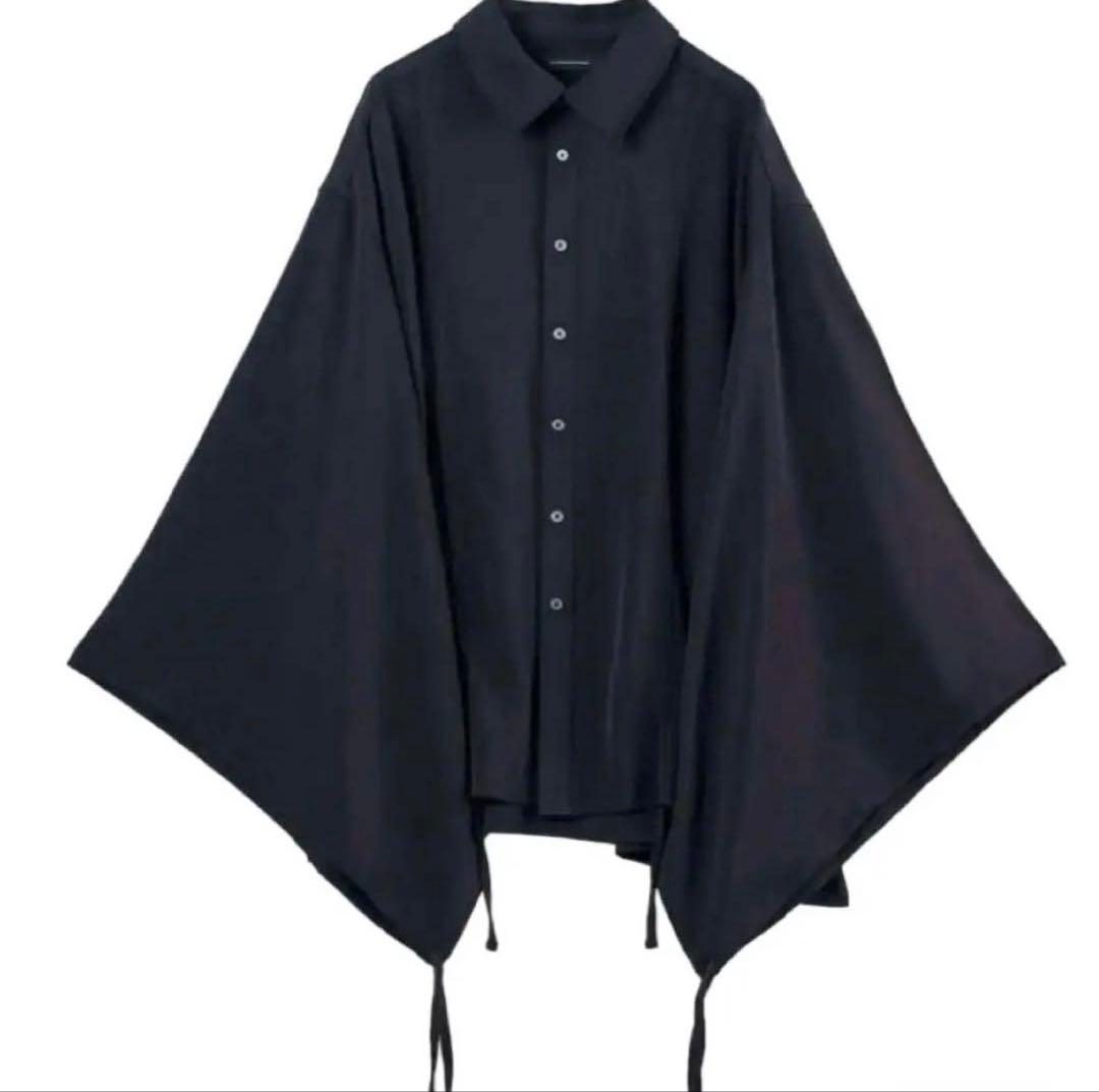 not conventional kimono shirt black - メルカリ