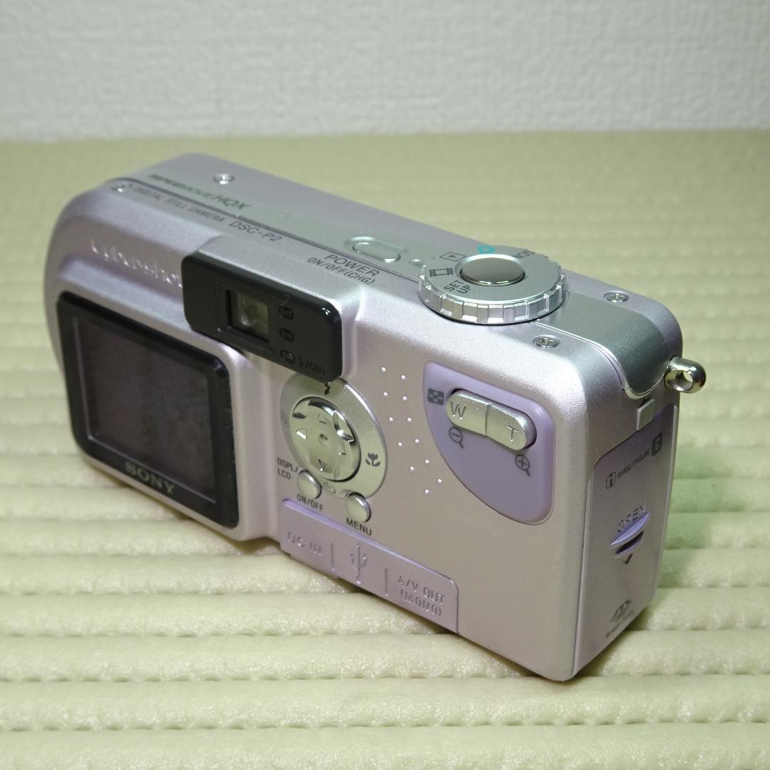 ソニー Cyber-shot サイバーショット DSC-P2 デジカメ ピンク - メルカリ