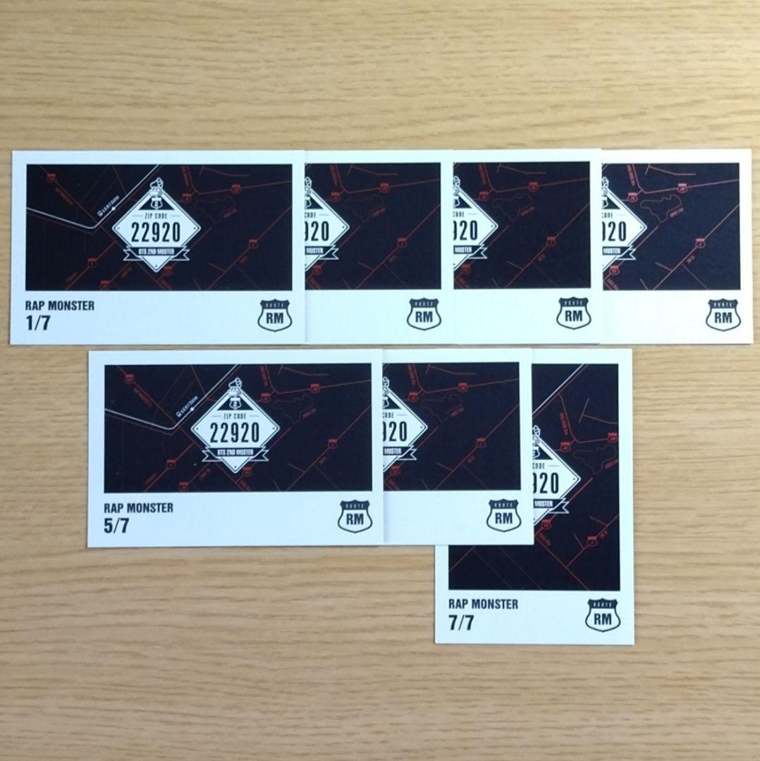 BTS ZIP CODE 22920 ミニフォト コンプ