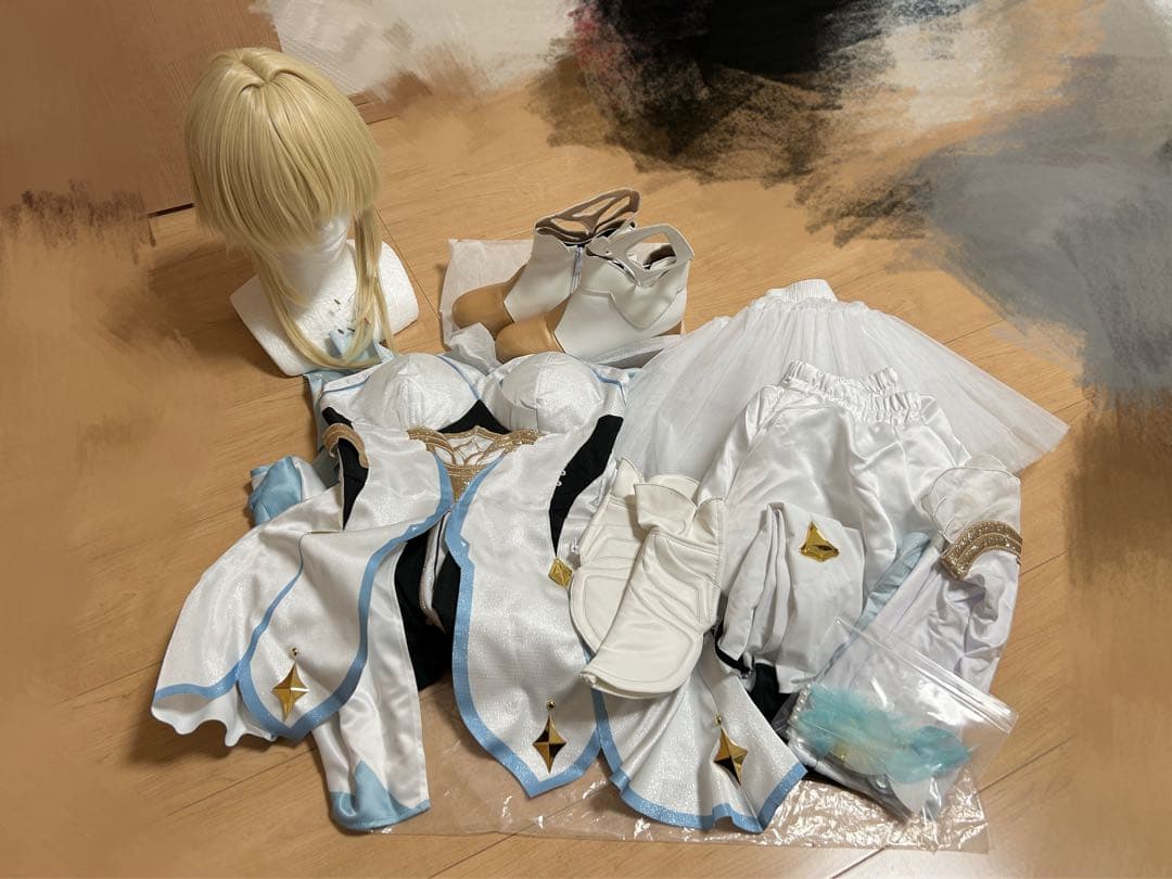 原神 蛍 コスプレ 三分妄想 三分妄想1/3Delusion】原神 Genshin 旅人蛍-Lumine コスプレ衣装