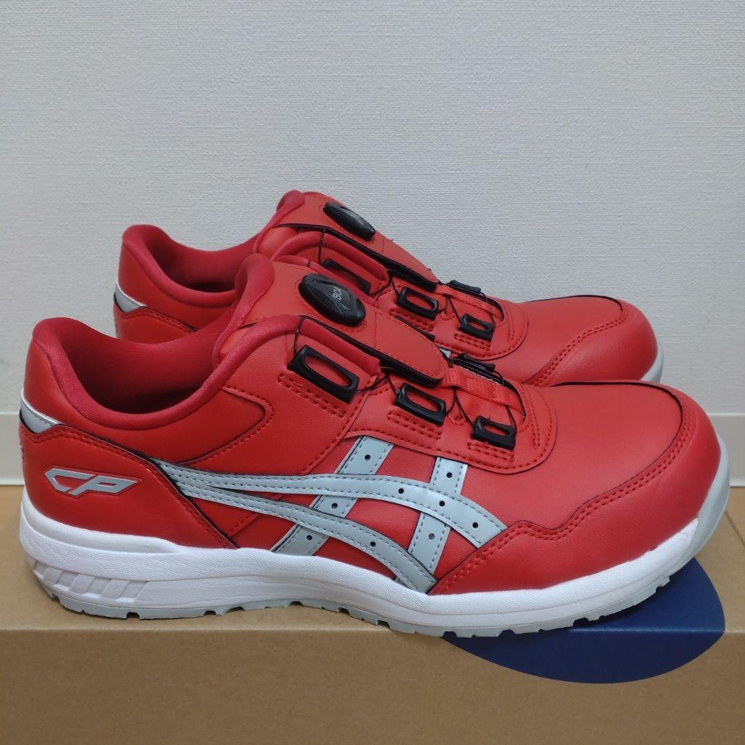 新品未使用 ASICS WINJOB CP306 BOA 26.5cm レッド