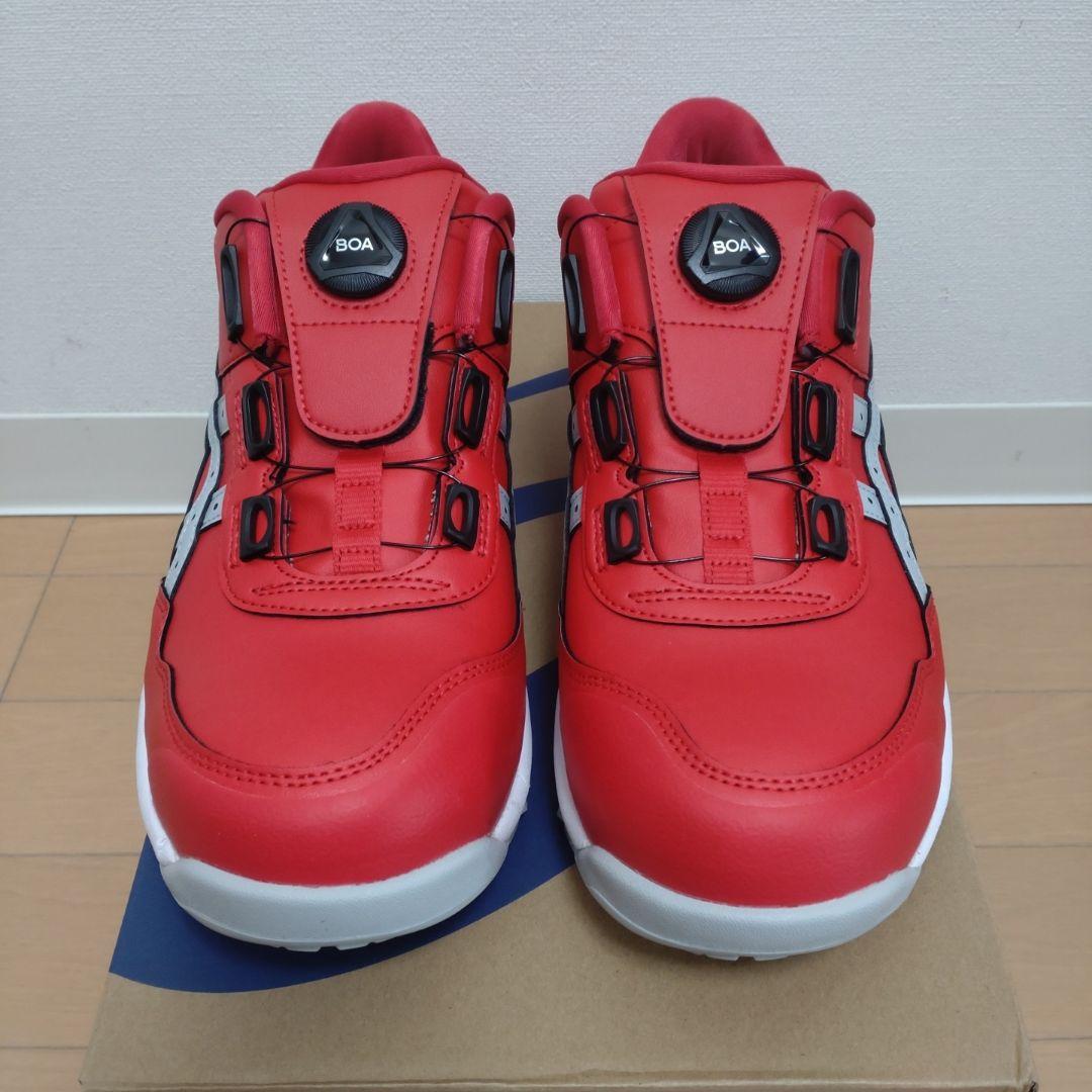 新品未使用 ASICS WINJOB CP306 BOA 26.5cm レッド