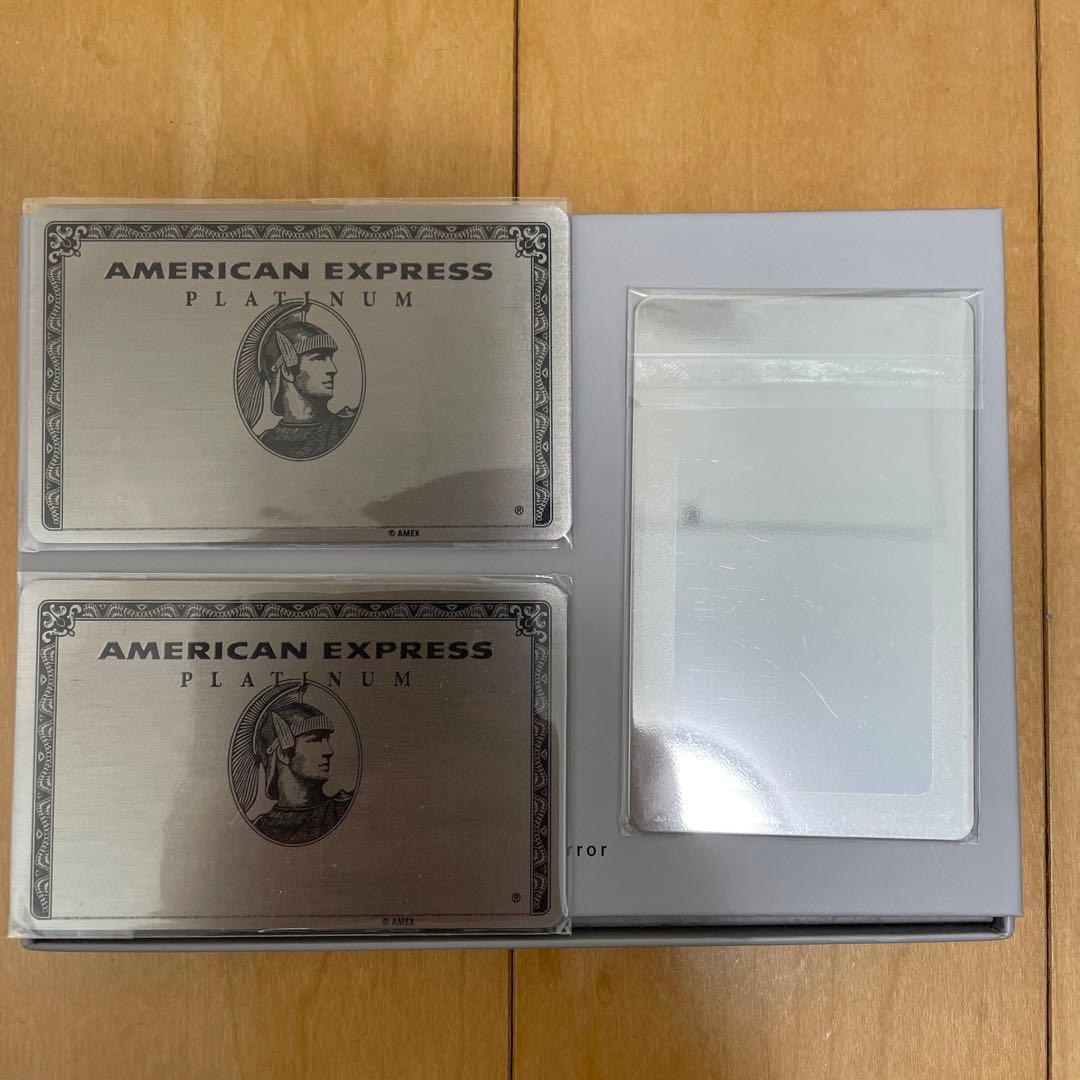 AMEXプラチナカード限定ミラー - メルカリ