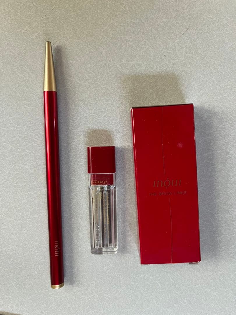 【廃盤品】資生堂　インウイ　ザ　ブローライナー　本体　レフィル2本 廃盤品】インウイ INOUI ザ ブローライナー 本体 ♡ ♡ インウイ / ザ