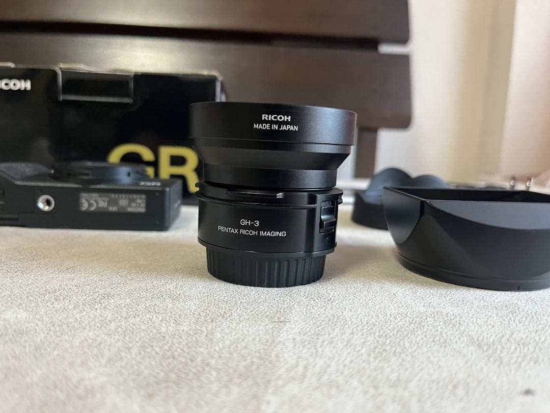 実働・訳あり】GR2＋純正ワイコン GW-3セット＋本の通販はau PAY