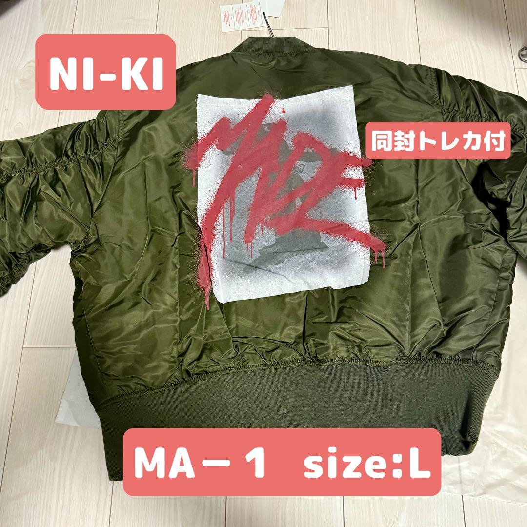 Artist-made NI-KI ニキ MA-1 Lサイズ ENHYPEN - メルカリ