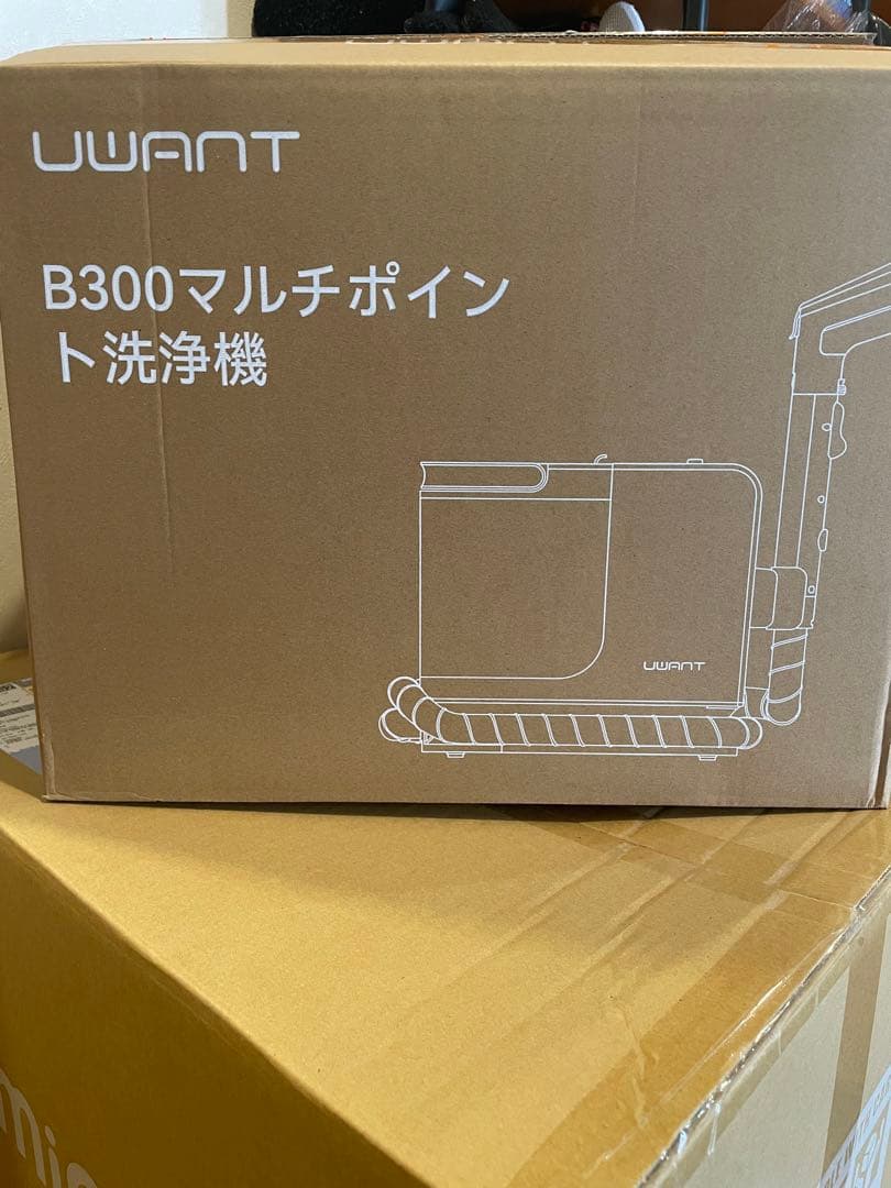 B300マルチポイント洗浄機　カーペットクリーナー Amazon | UWANT カーペット洗浄機 B300 ホワイト 12KPa 吸引力、2-in-1