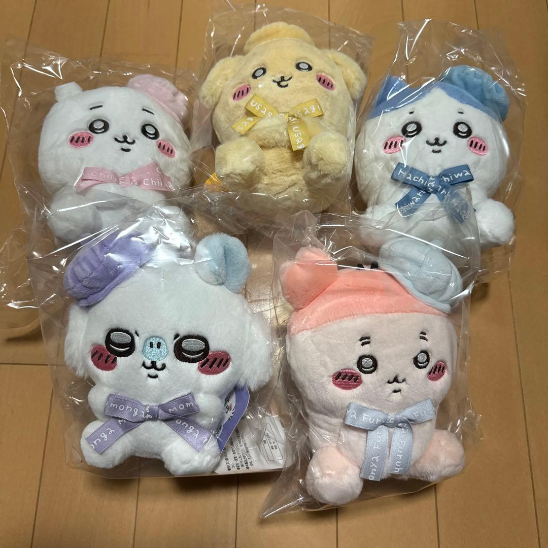 ちいかわ 東京みやげ お座りぬいぐるみ５点セット ちいかわ 東京みやげ お座りぬいぐるみ（ちいかわ） | ちいかわ