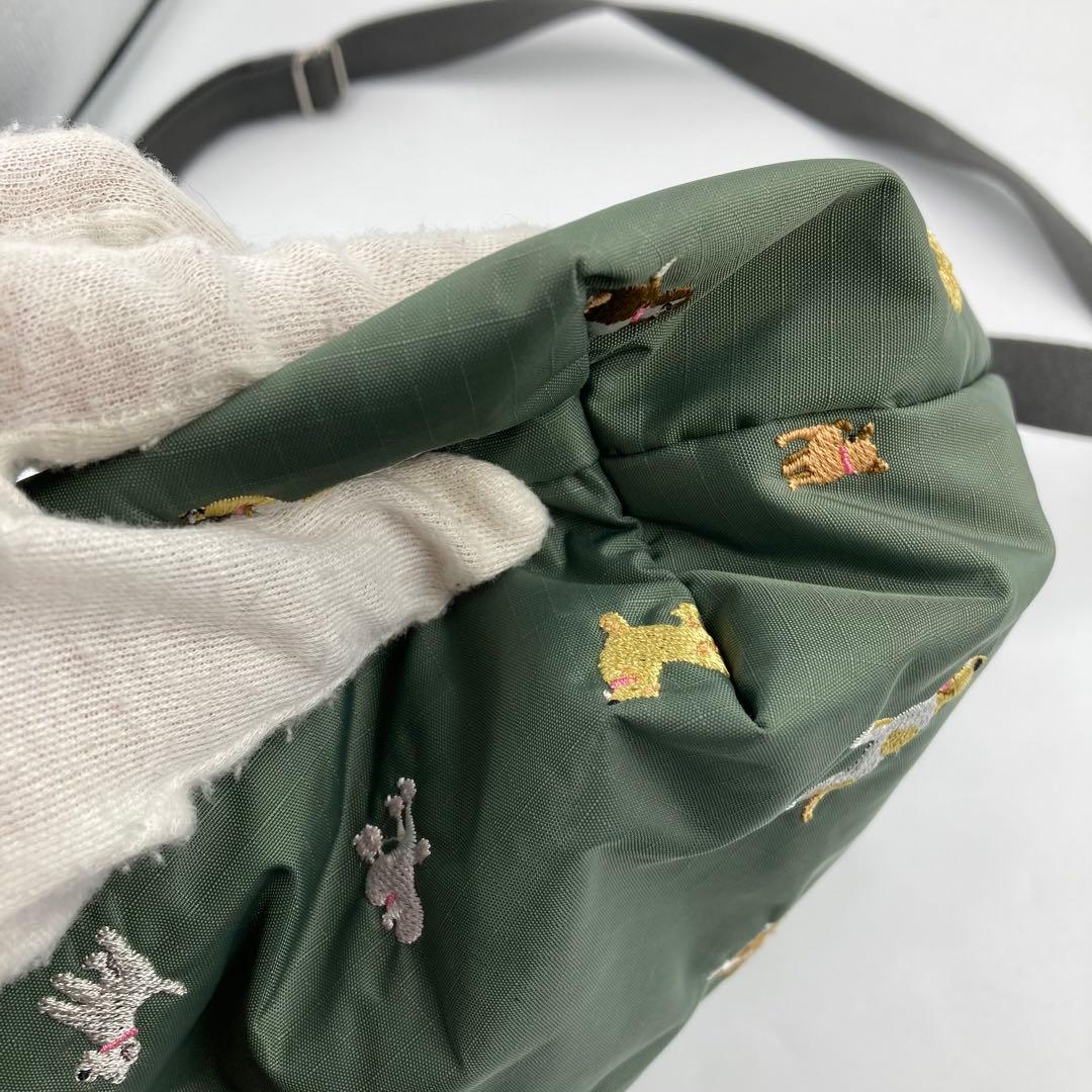 未使用級】レスポートサック ブリードオブドッグ ショルダーバッグ 犬