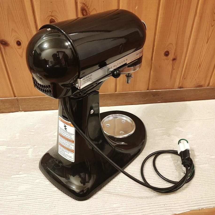 ほぼ未使用】キッチンエイド スタンドミキサー Artisan KSM150 黒