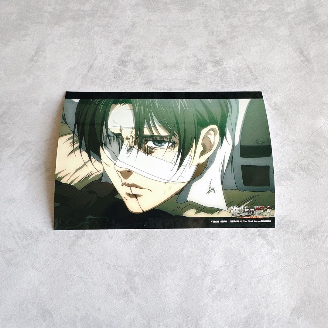 進撃の巨人 The Final Season リヴァイ ブロマイド - メルカリ