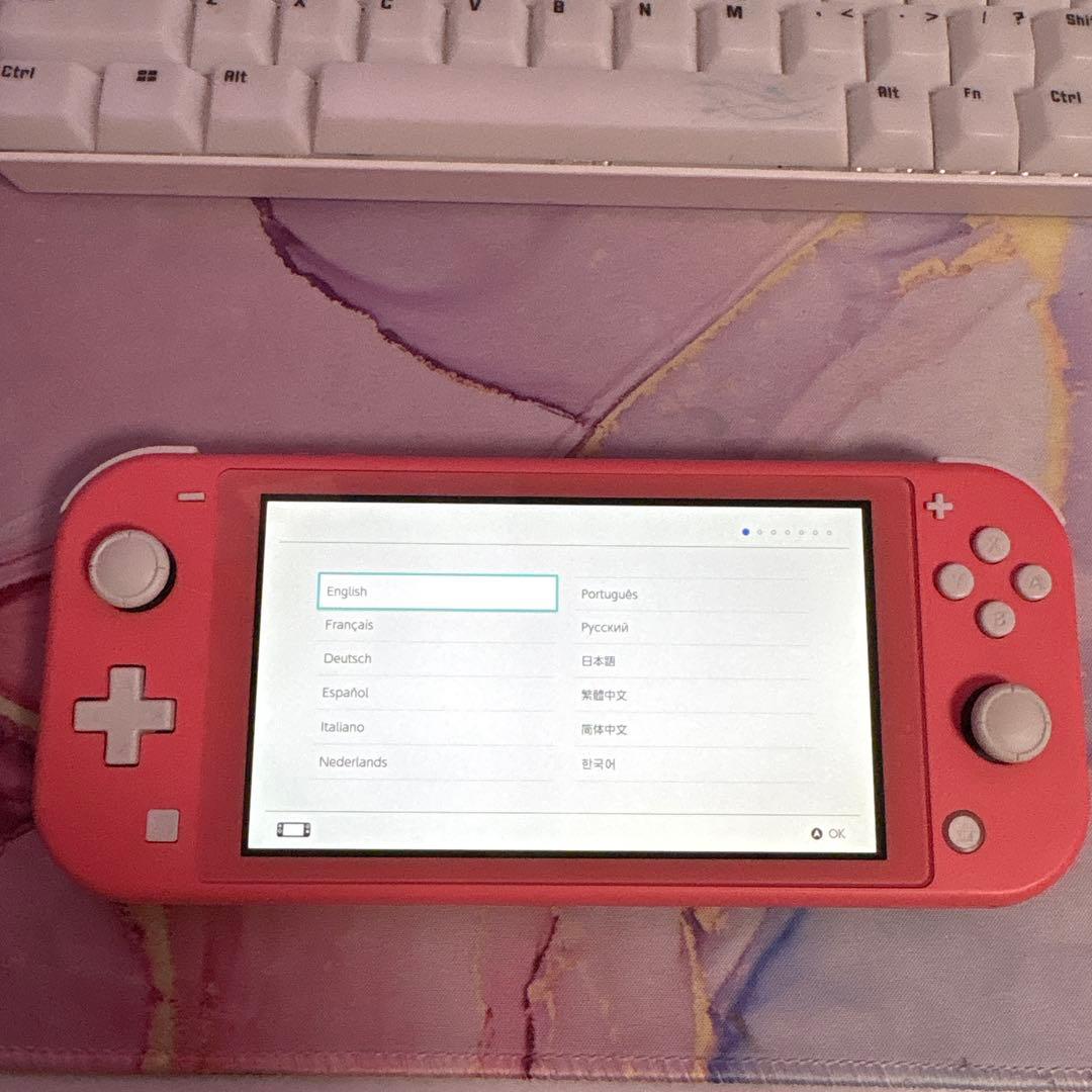 Nintendo Switch Lite ピンク microSD付き512GB ニュースリリース : 2020年2月18日 - 携帯専用「Nintendo Switch Lite